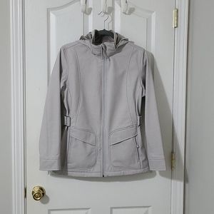 Free Country Soft Gray Shell Jacket M